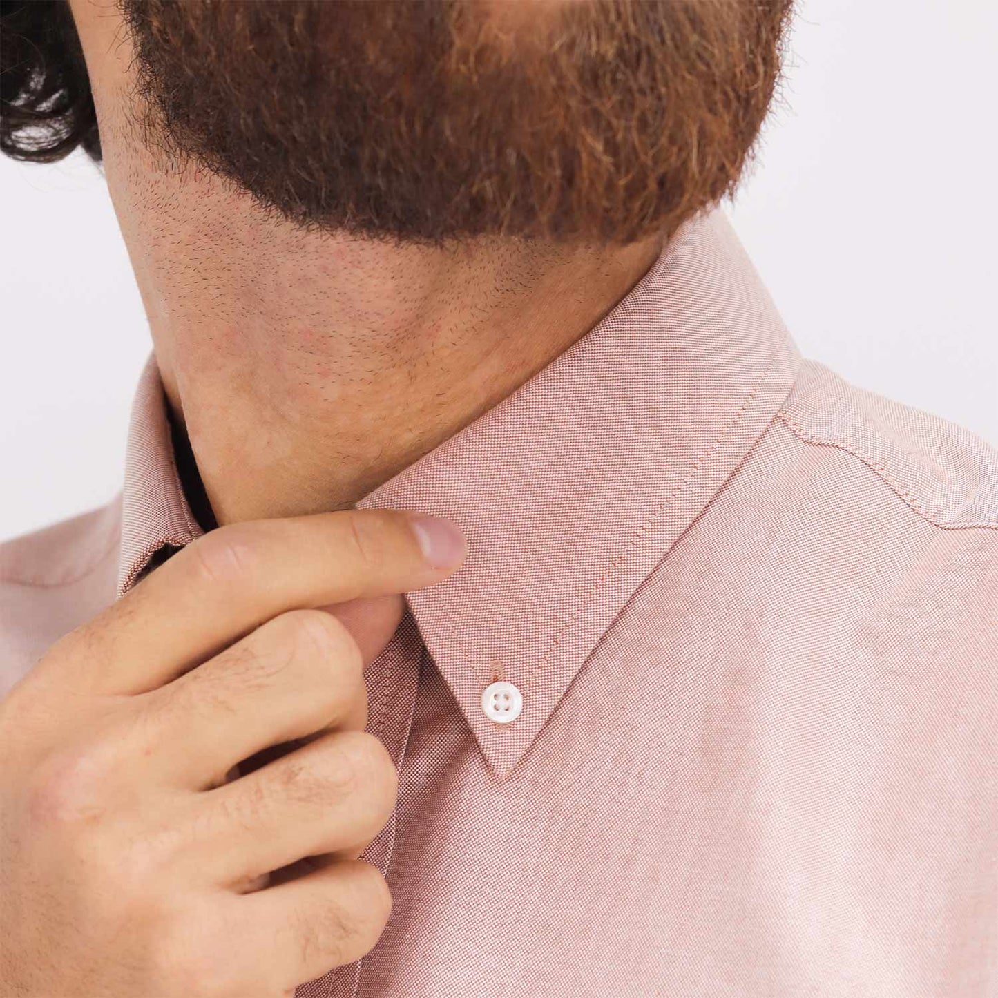 Men's Wrinkle Free Cotton Oxford Short Sleeve Shirt