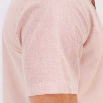 Men's Wrinkle Free Cotton Oxford Short Sleeve Shirt