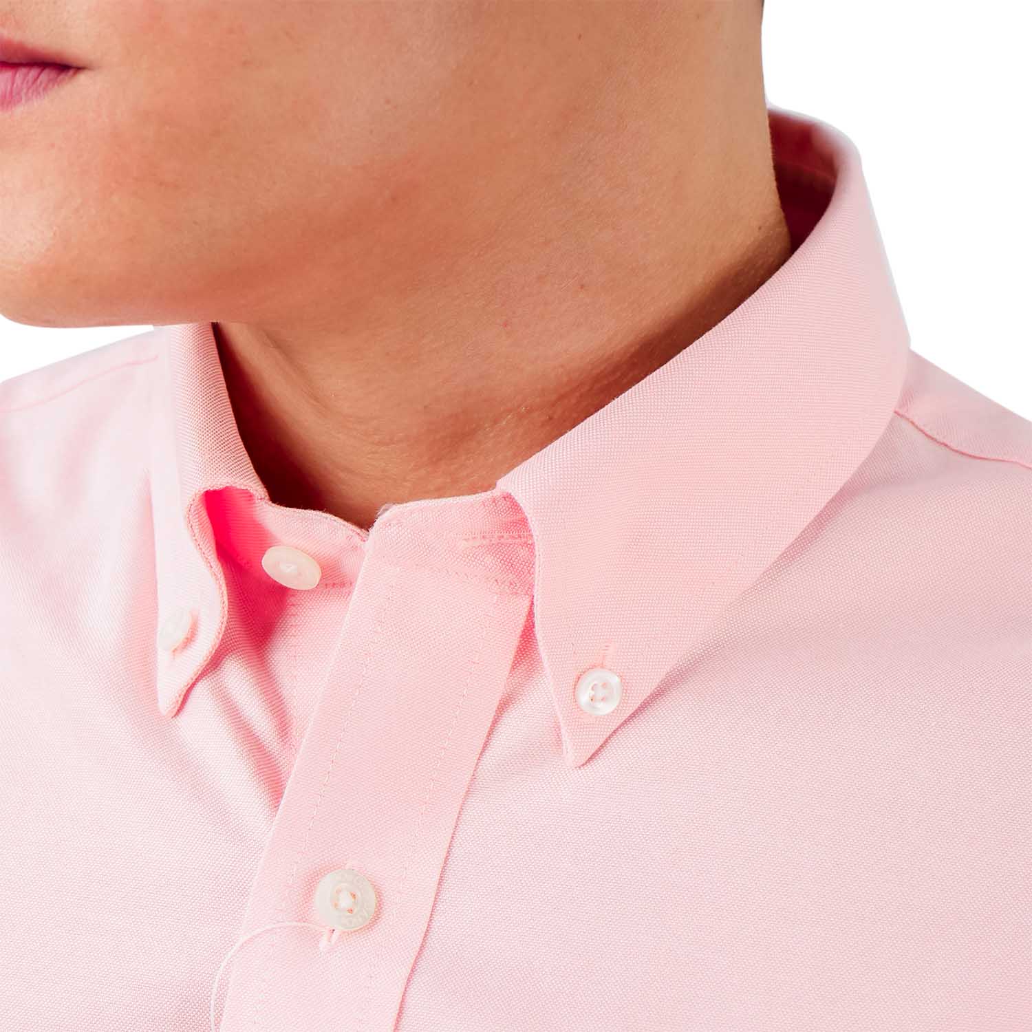 Men's Wrinkle Free Cotton Oxford Short Sleeve Shirt