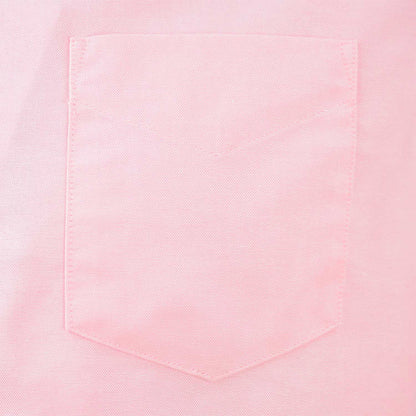 Men's Wrinkle Free Cotton Oxford Short Sleeve Shirt
