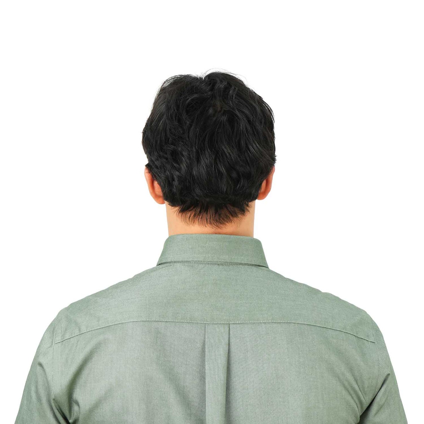 Men's Wrinkle Free Cotton Oxford Short Sleeve Shirt
