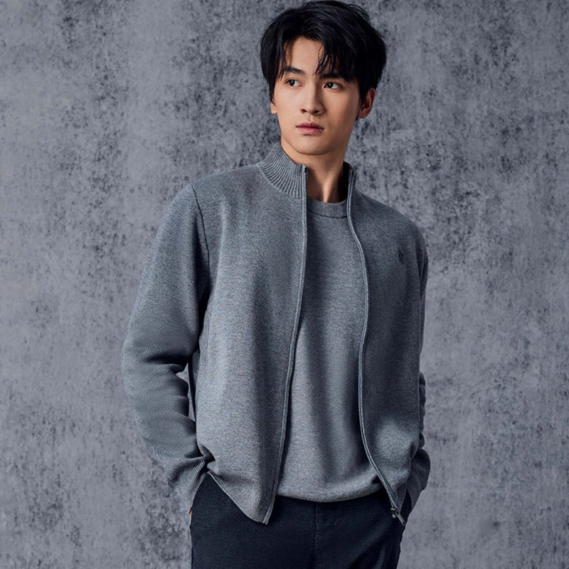 Men's Cotton Blend Cardigan: Cozy & Classic