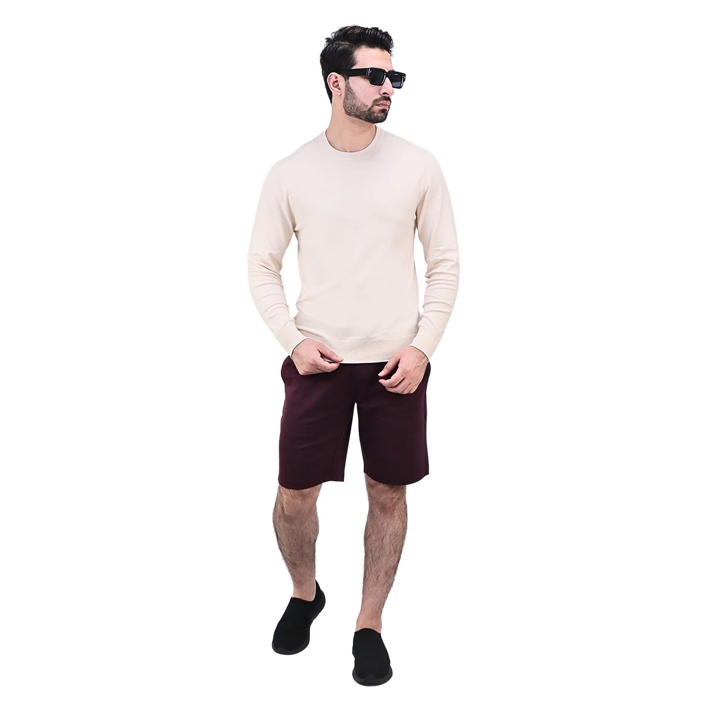 Men's Viscose Nylon Jersey Pullover | Soft, Comfy, Stylish