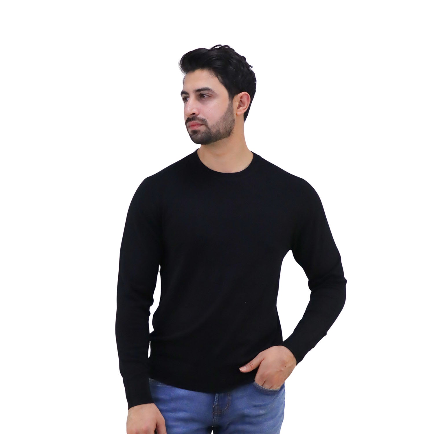 Men's Viscose Nylon Jersey Pullover | Soft, Comfy, Stylish
