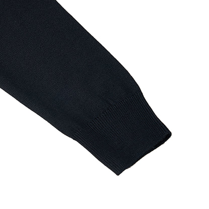 Men's Relaxed Fit Crew Neck Wool Blend Pullover