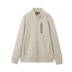 Men’S Interlock Slim Fit Full-Zip Knit Jacket