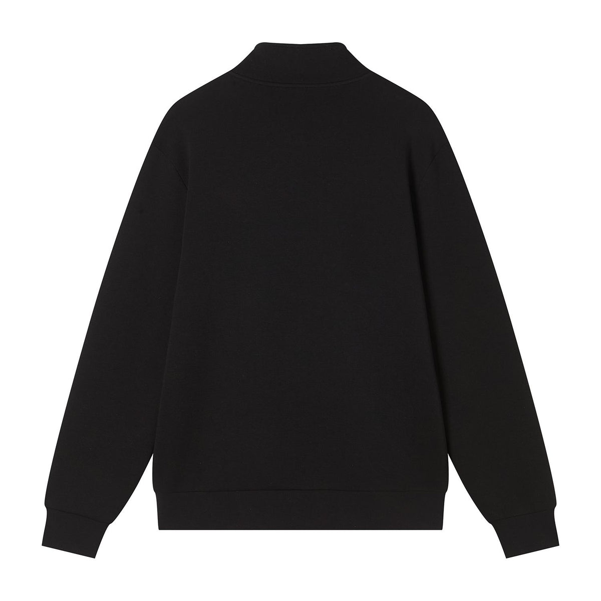 Men Slim Double Knit Full Zip Jacket