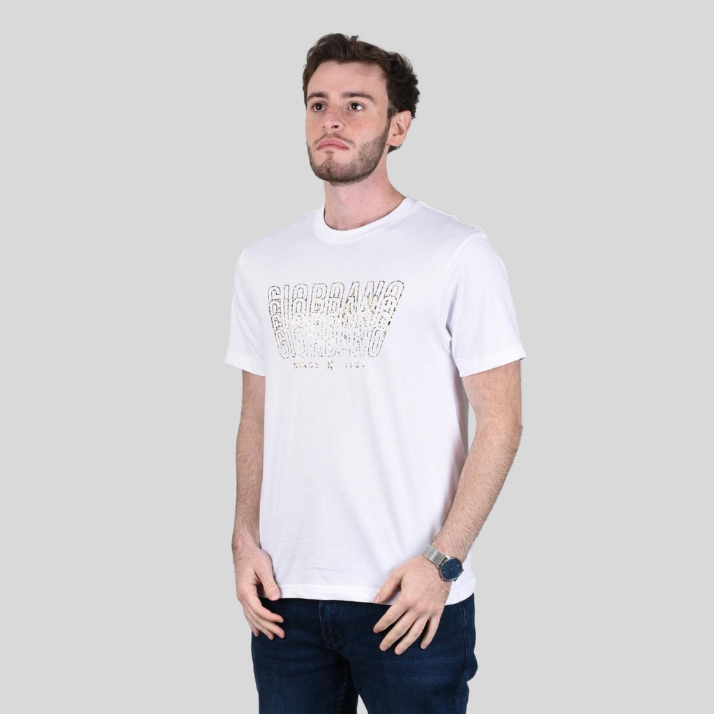 تي شيرت رجالي برقبة دائرية