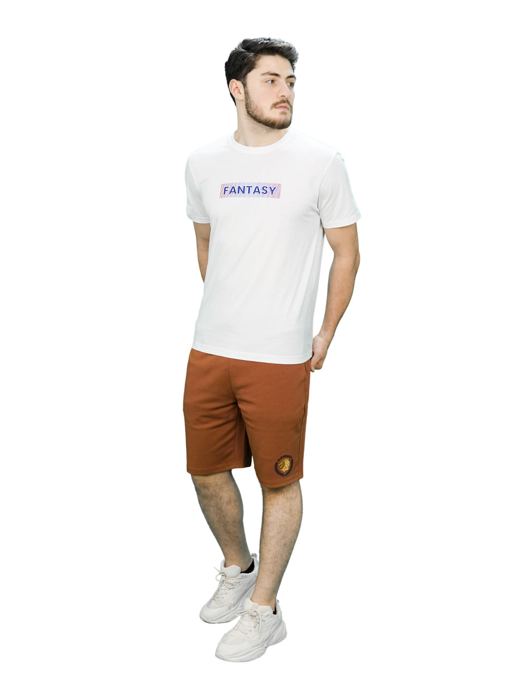 Men's Letter Print Tee