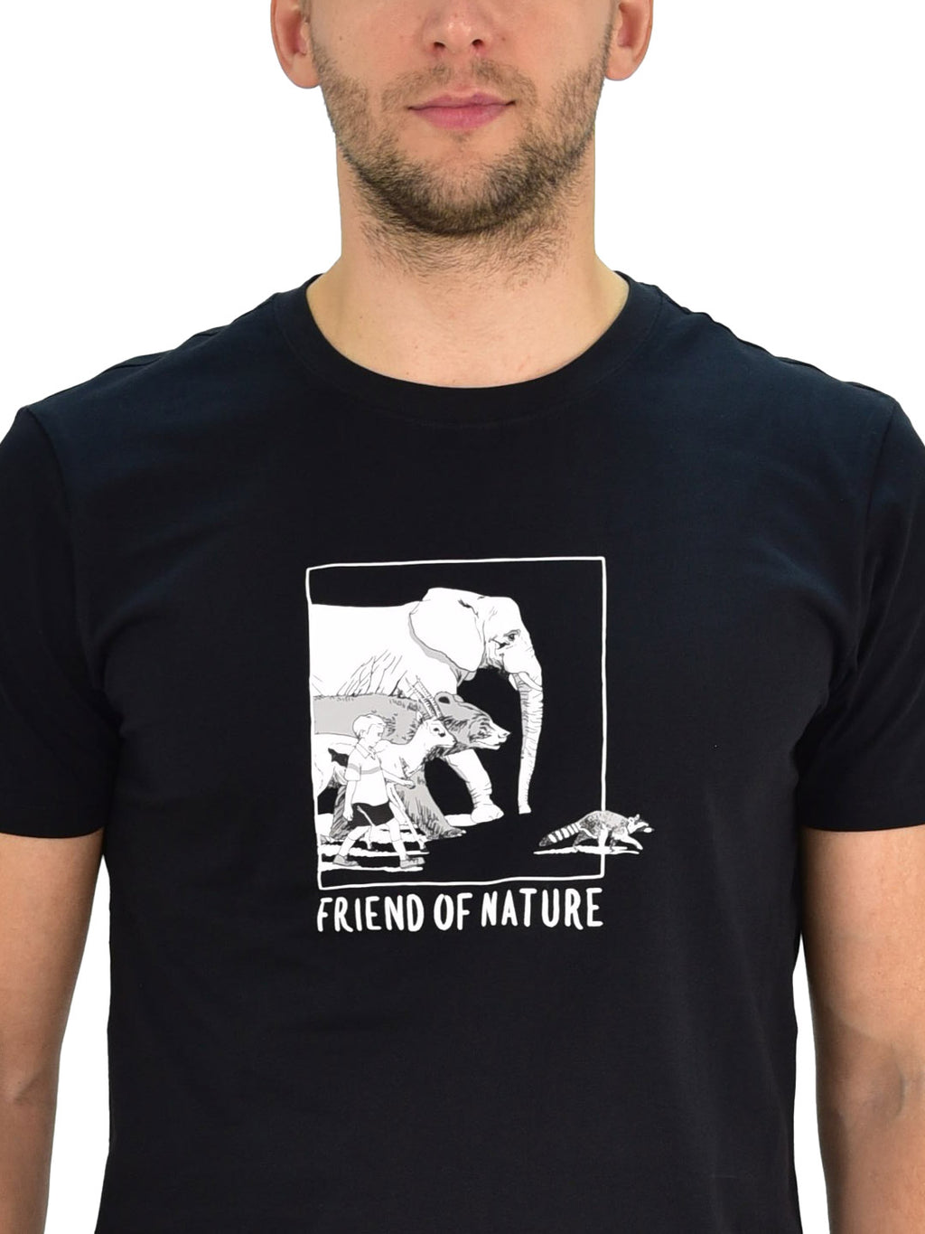 Men's Letter Print Tee