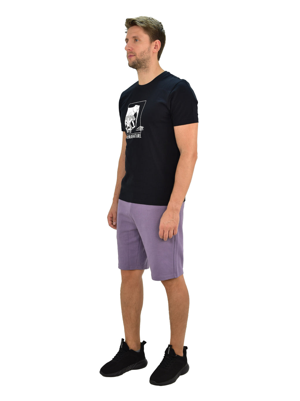 Men's Letter Print Tee