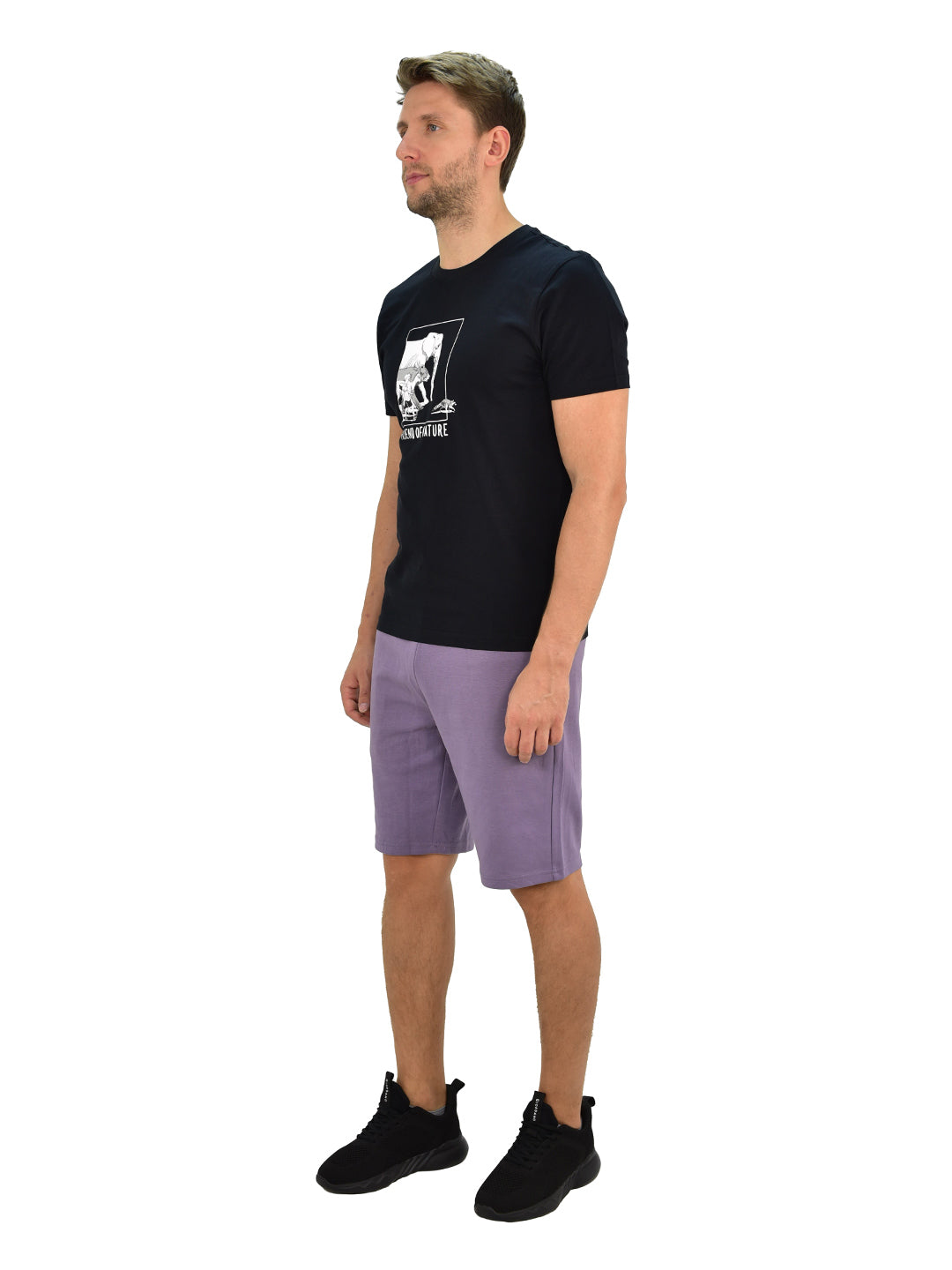 Men's Letter Print Tee