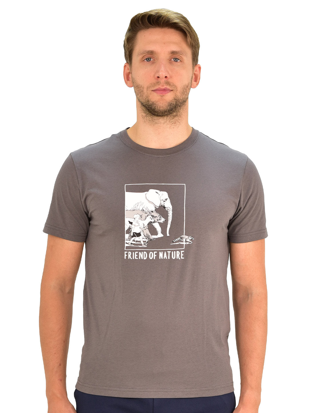 Men's Letter Print Tee