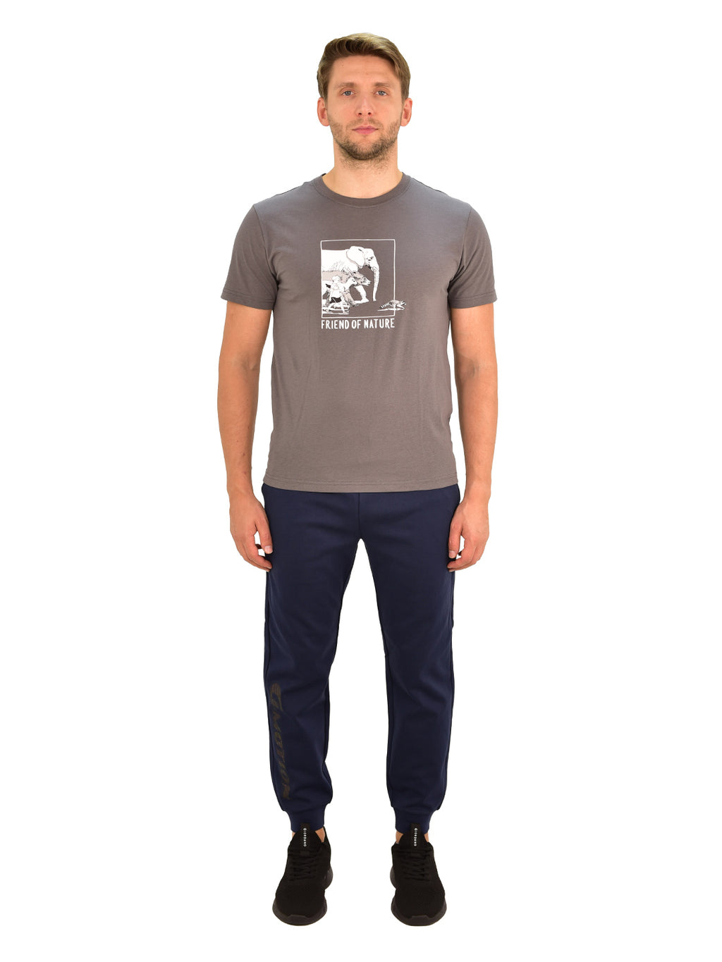Men's Letter Print Tee