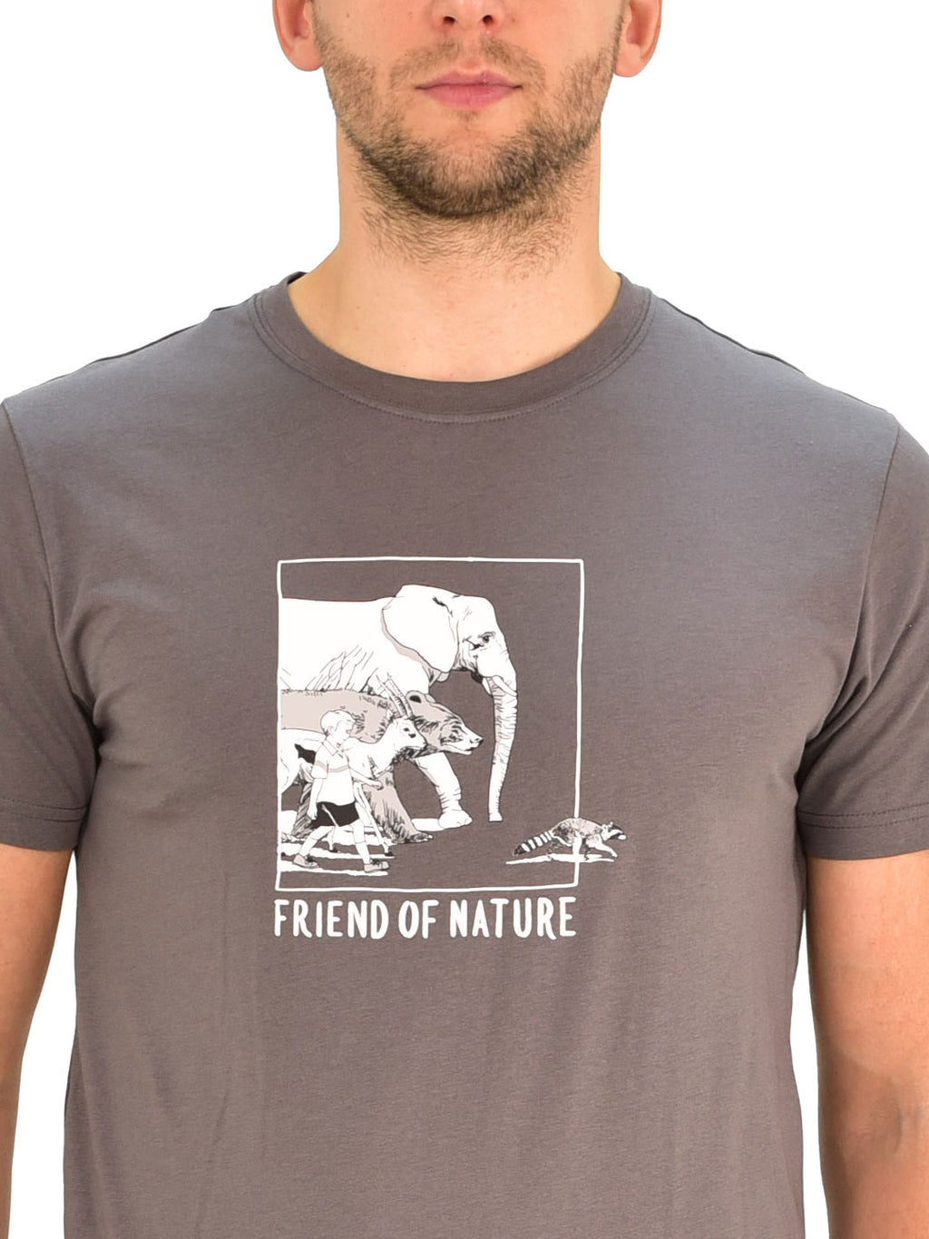Men's Letter Print Tee