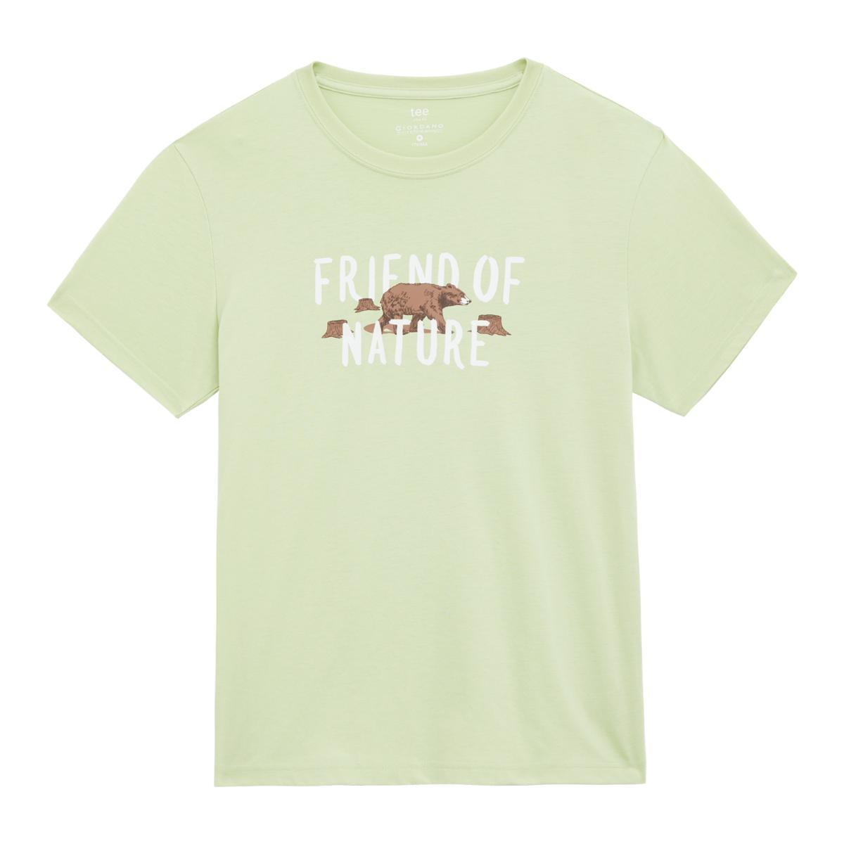 Men's Letter Print Tee