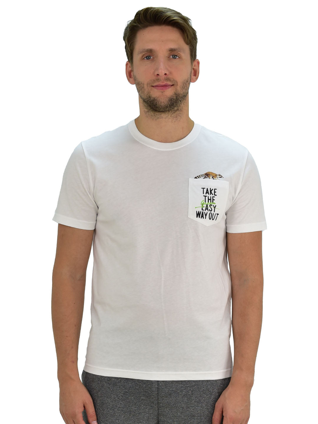 Men's Letter Print Tee