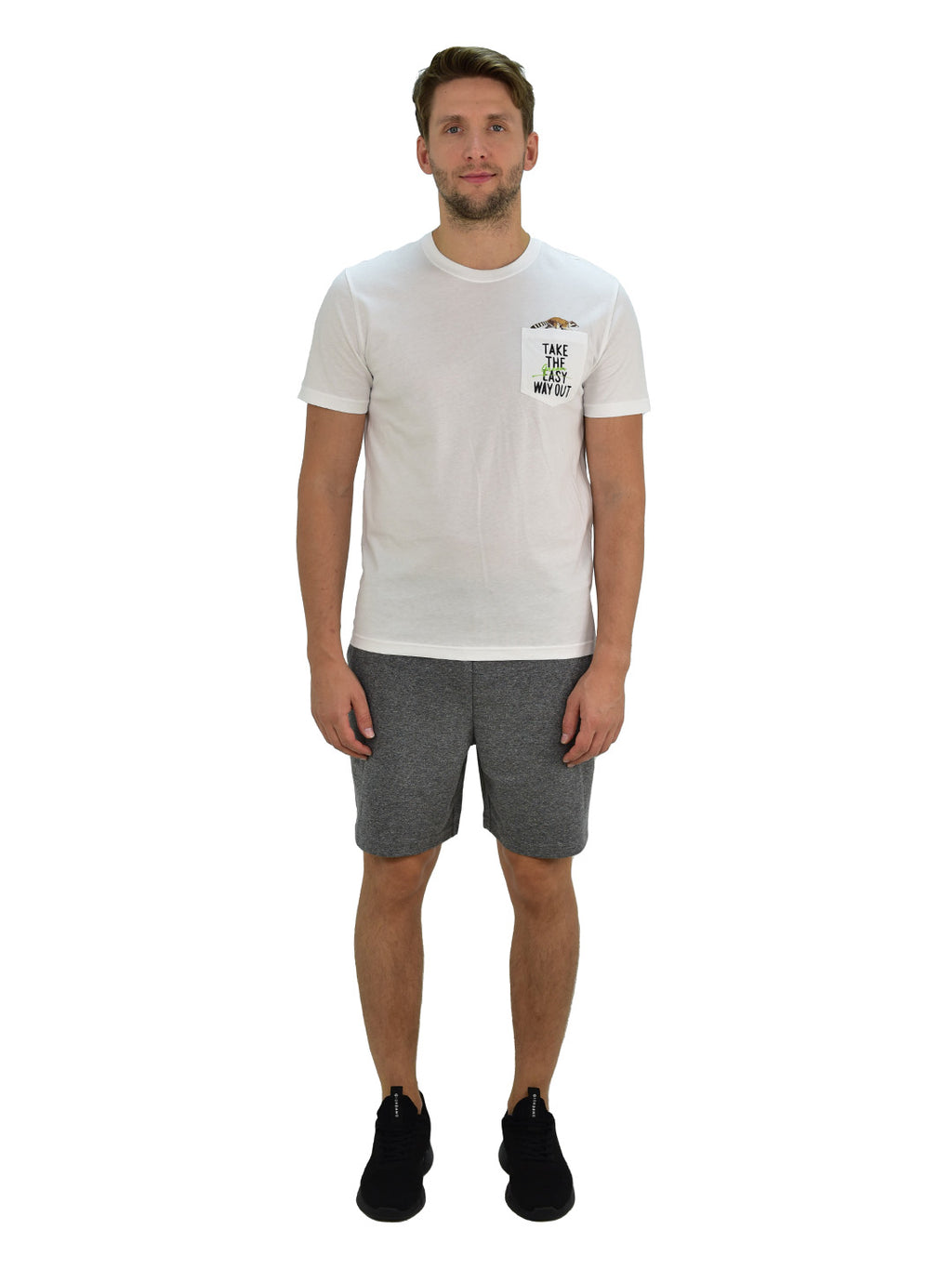 Men's Letter Print Tee