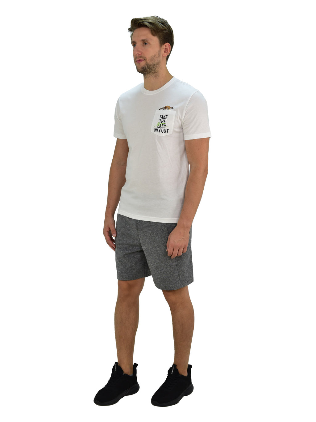Men's Letter Print Tee