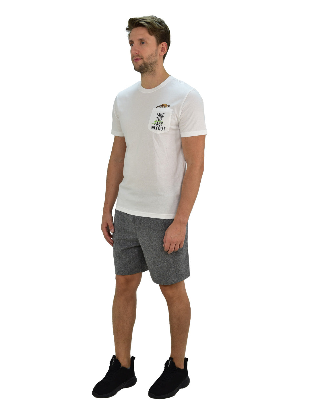 Men's Letter Print Tee