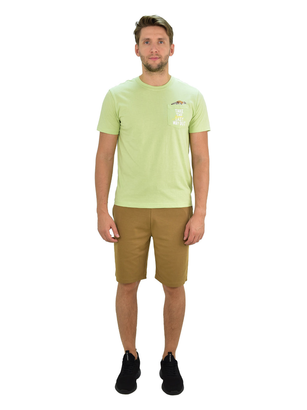 Men's Letter Print Tee