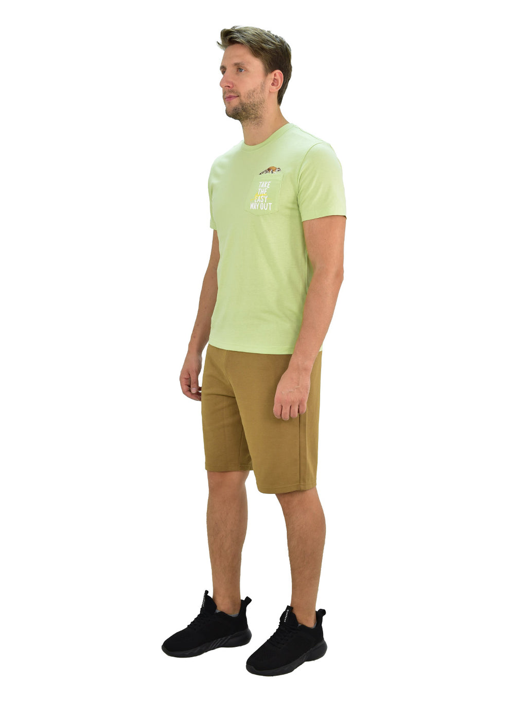 Men's Letter Print Tee