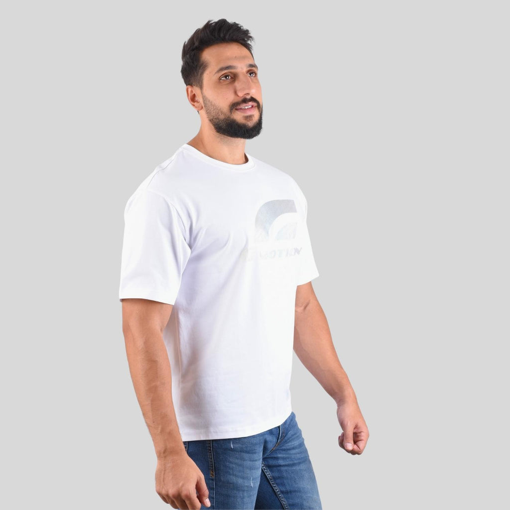 تي شيرت رجالي مطبوع عليه G-Motion Sorona