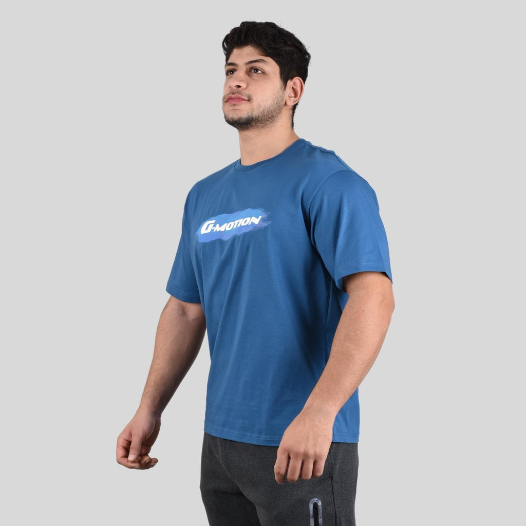 تي شيرت رجالي مطبوع عليه G-Motion Sorona