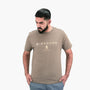 Giordano Men's Short Sleeve Print Tee-Brown
