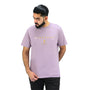 Giordano Men's Short Sleeve Print Tee-Purple