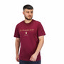 Giordano Men's Short Sleeve Print Tee-Red
