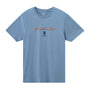 Giordano Men's Short Sleeve Print Tee-Blue