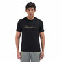 Giordano Men's print tee-Black