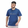 Giordano Men's Print Tee-Blue
