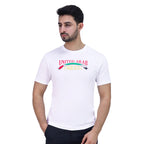 Giordano Men's Print Tee-White