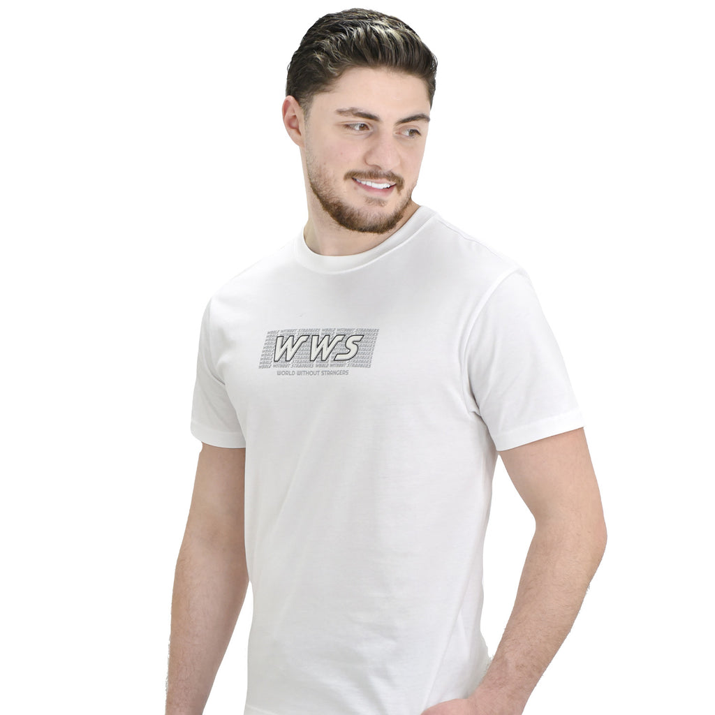 Men's Wws Theme Print Tee's