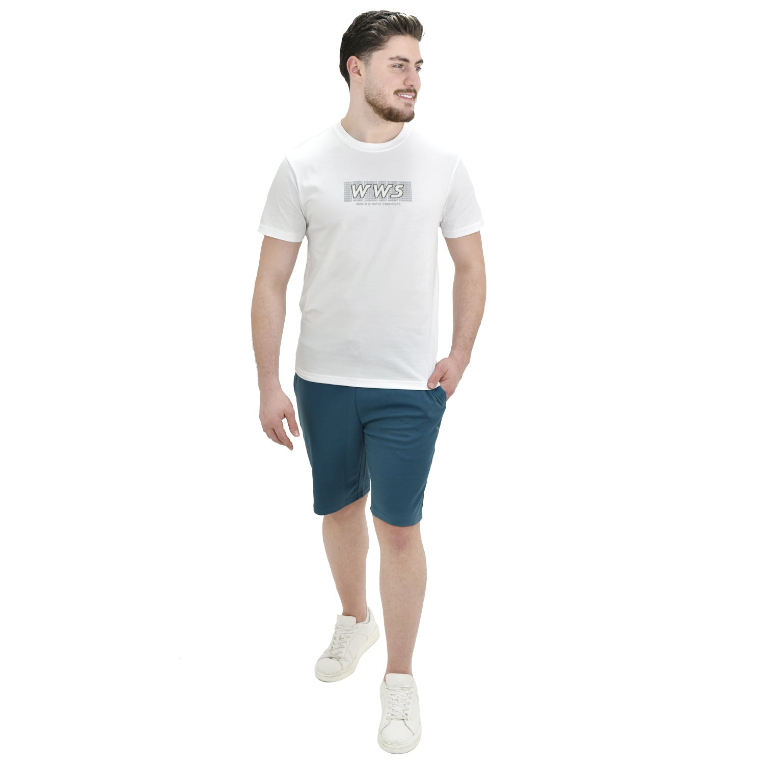 Men's Wws Theme Print Tee's