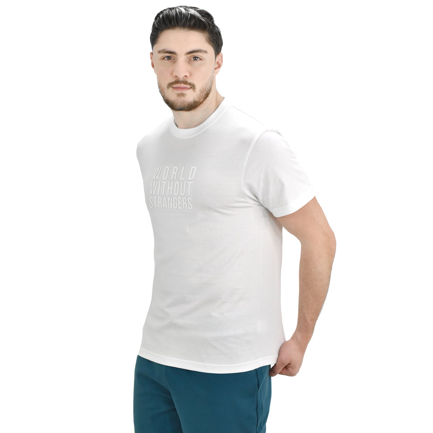 Men's Wws Theme Print Tee's