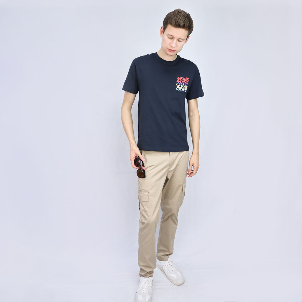 Men's Wws Theme Print Tee's