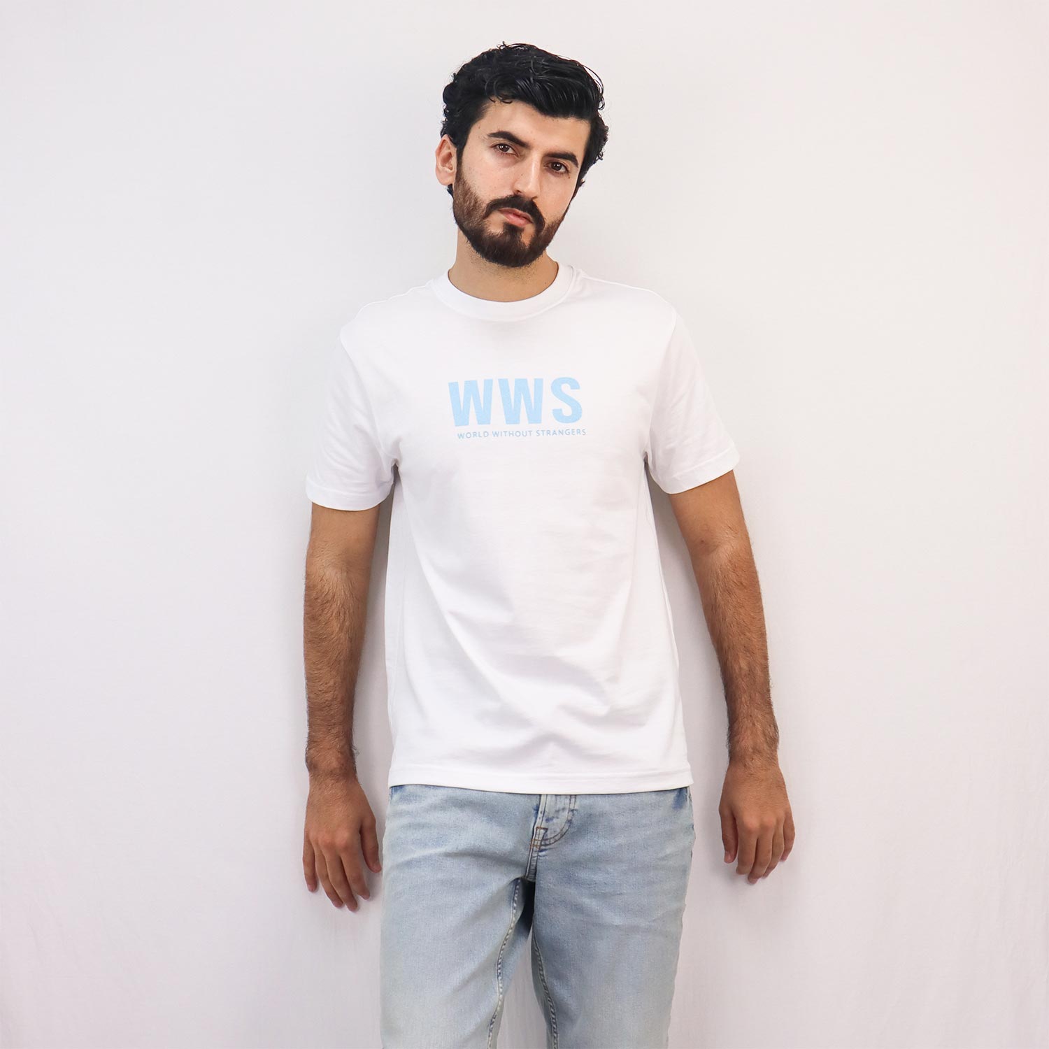 Men's Wws Theme Print Tee's