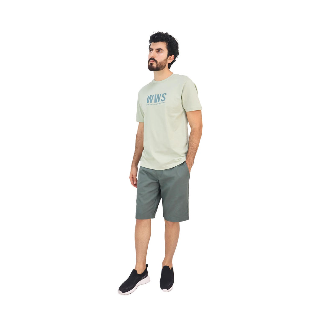 Men's Wws Theme Print Tee's