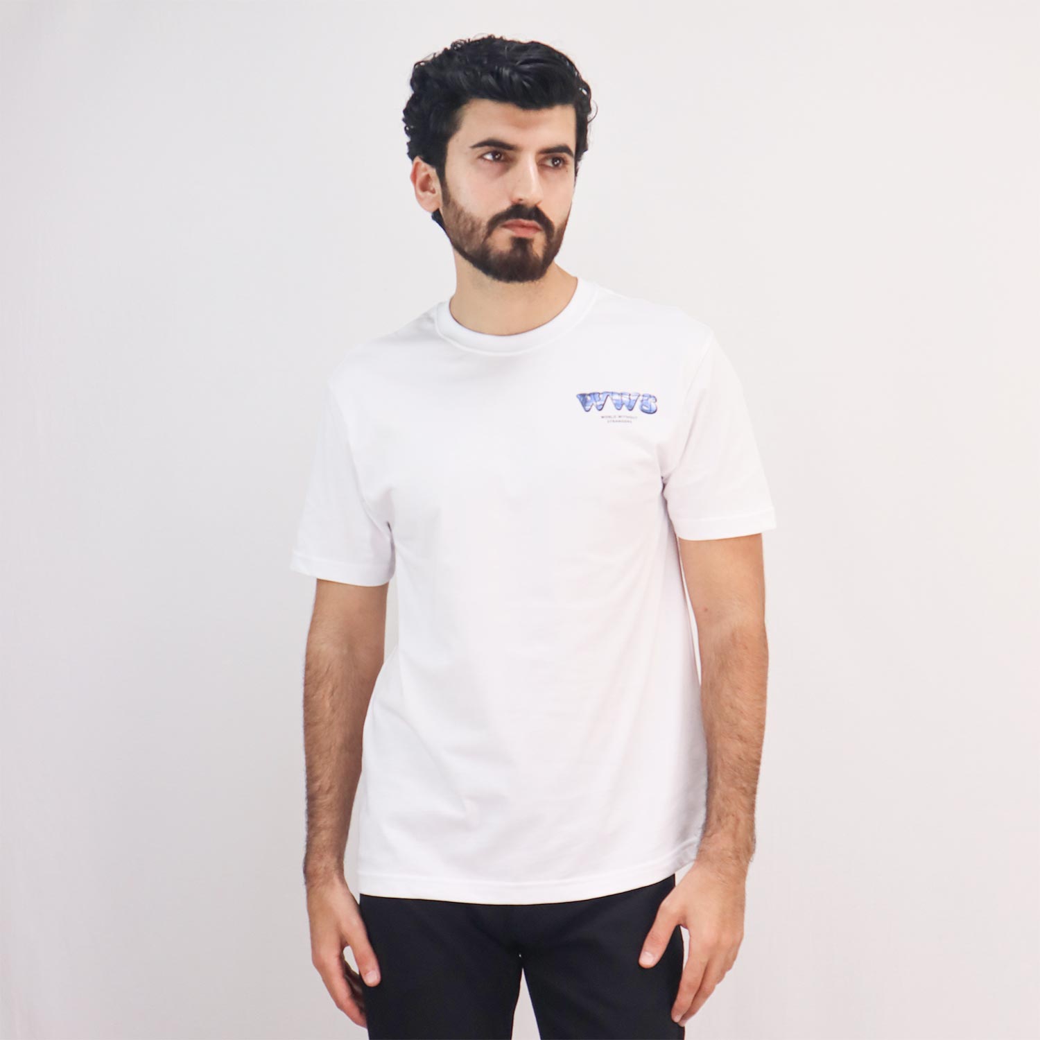 Men's Wws Theme Print Tee's