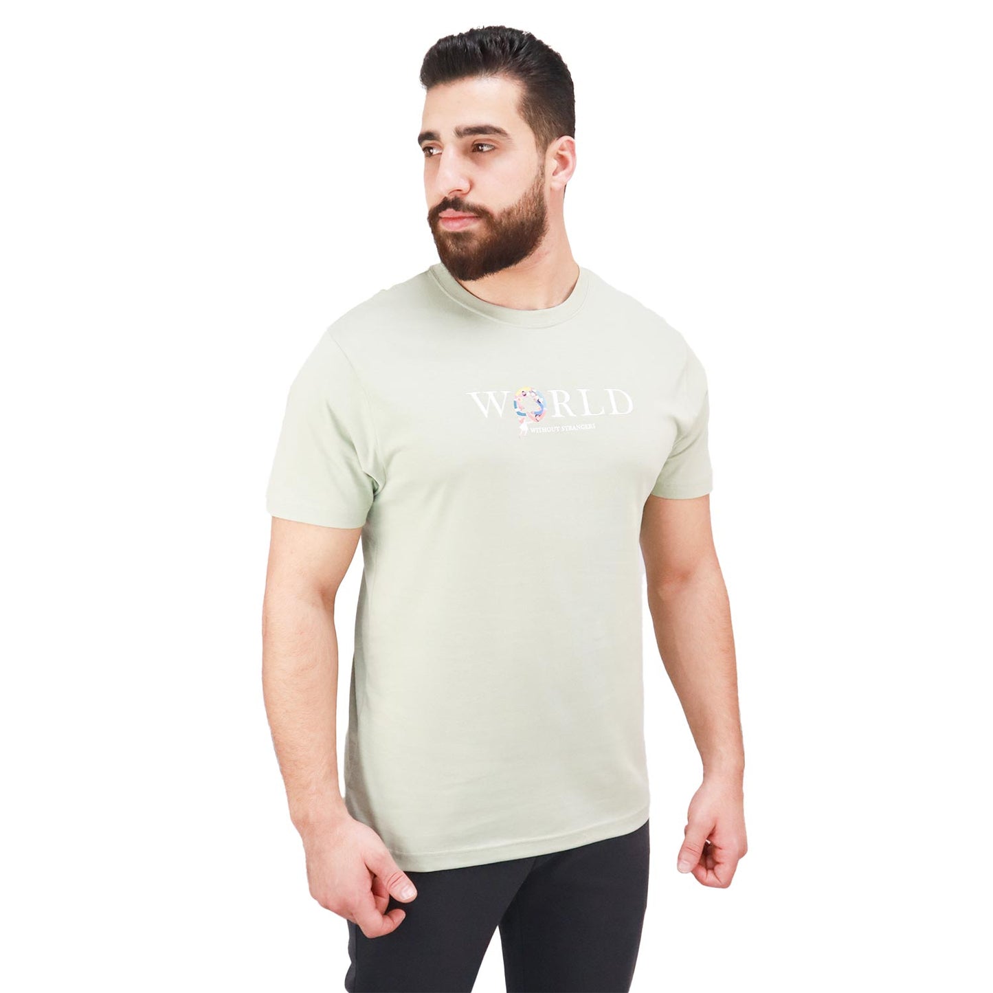 Men's Wws Theme Print Tee's