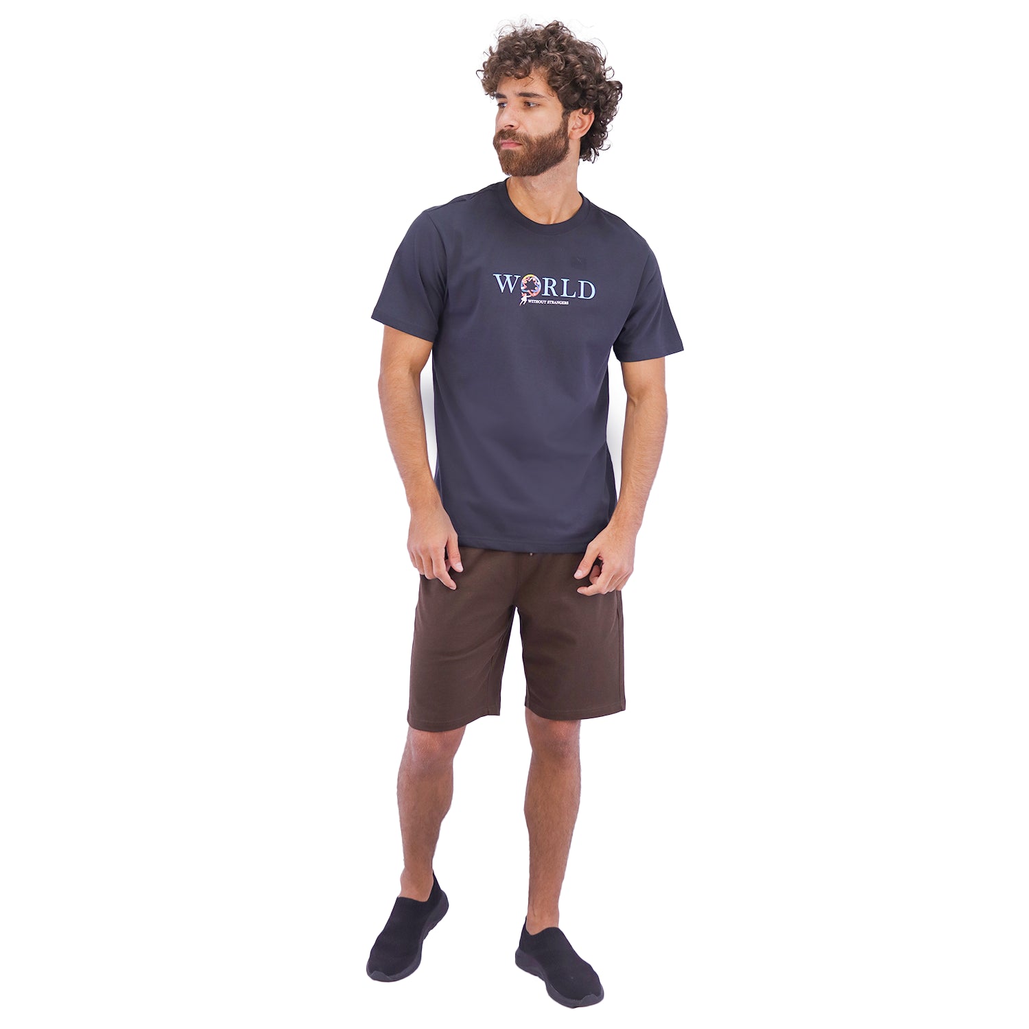 Men's Wws Theme Print Tee's