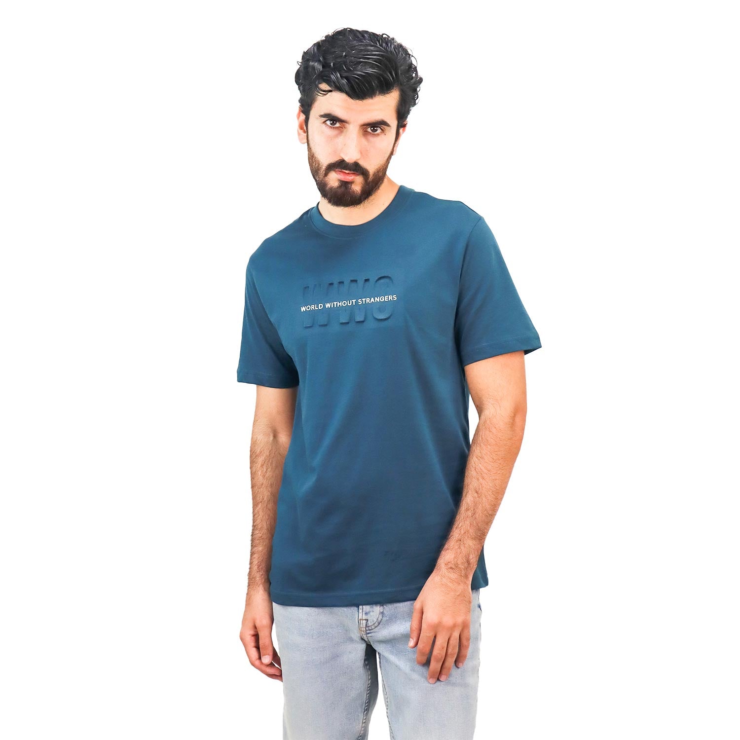 Men's Wws Theme Print Tee's