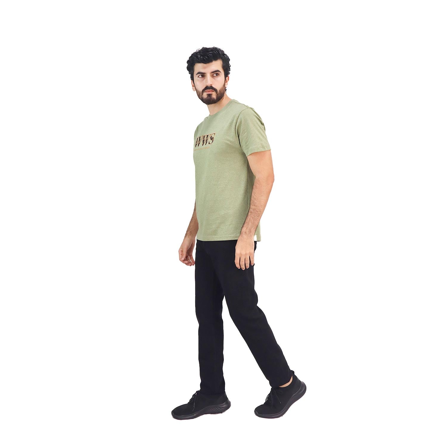 Men's Wws Theme Print Tee's