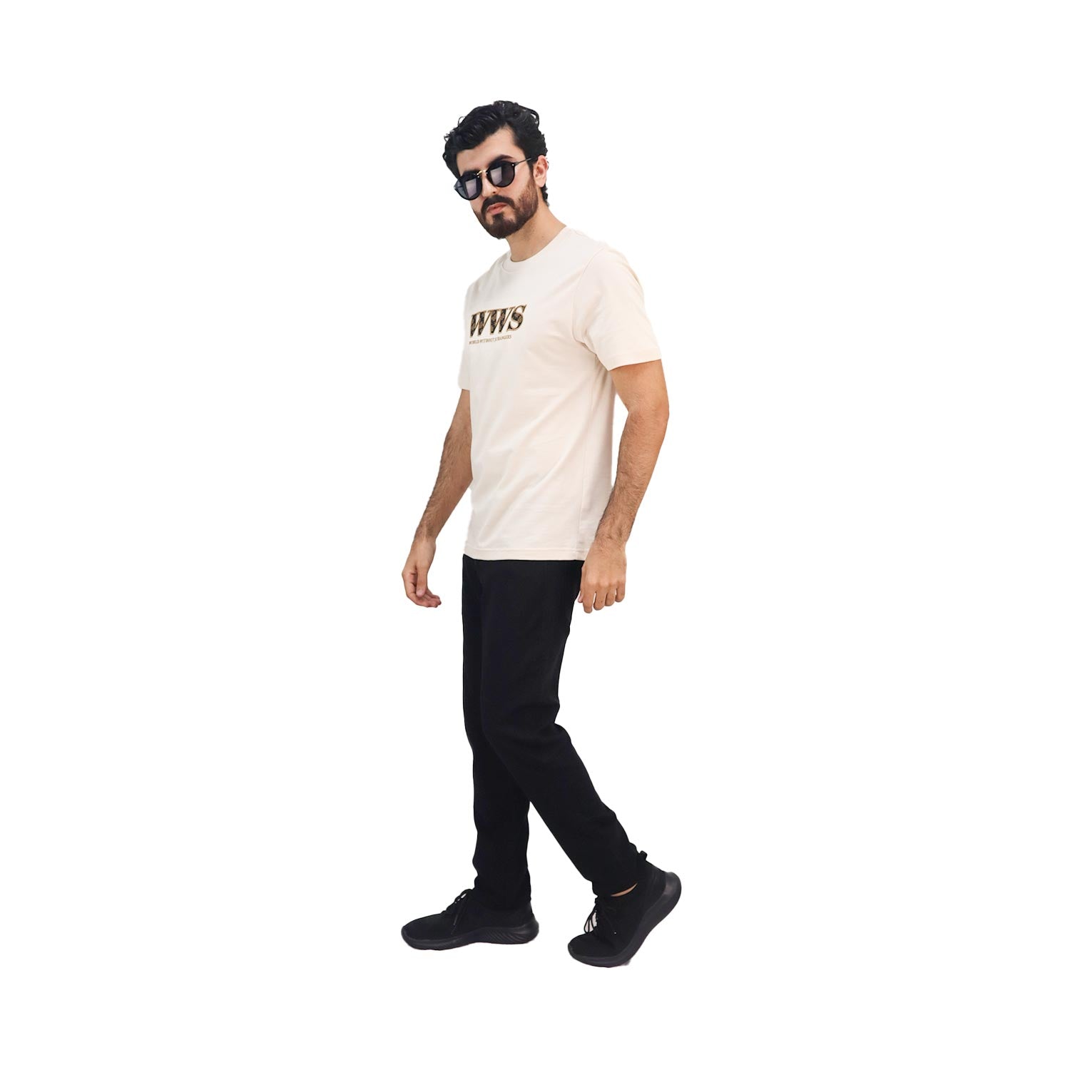 Men's Wws Theme Print Tee's