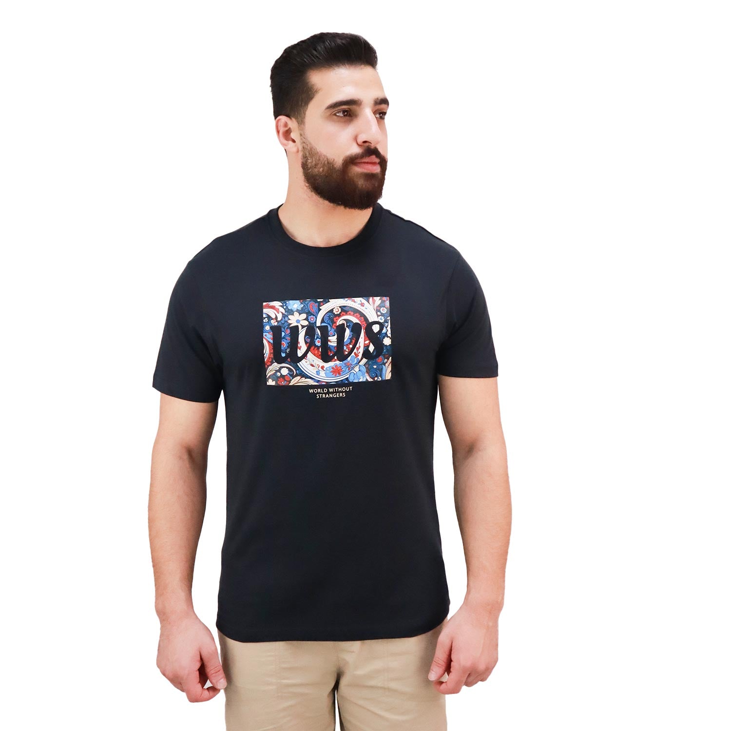 Men's Wws Theme Print Tee's