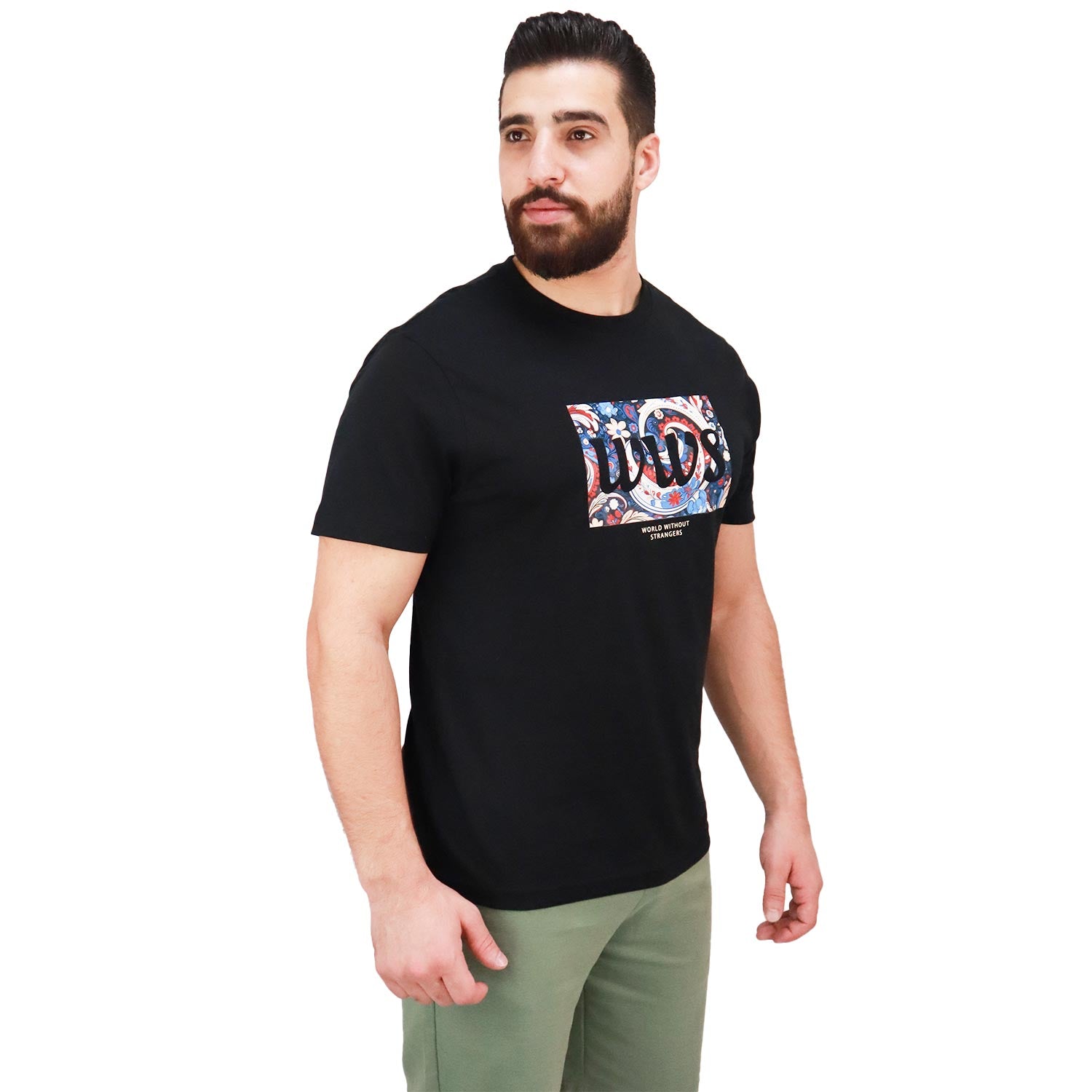 Men's Wws Theme Print Tee's