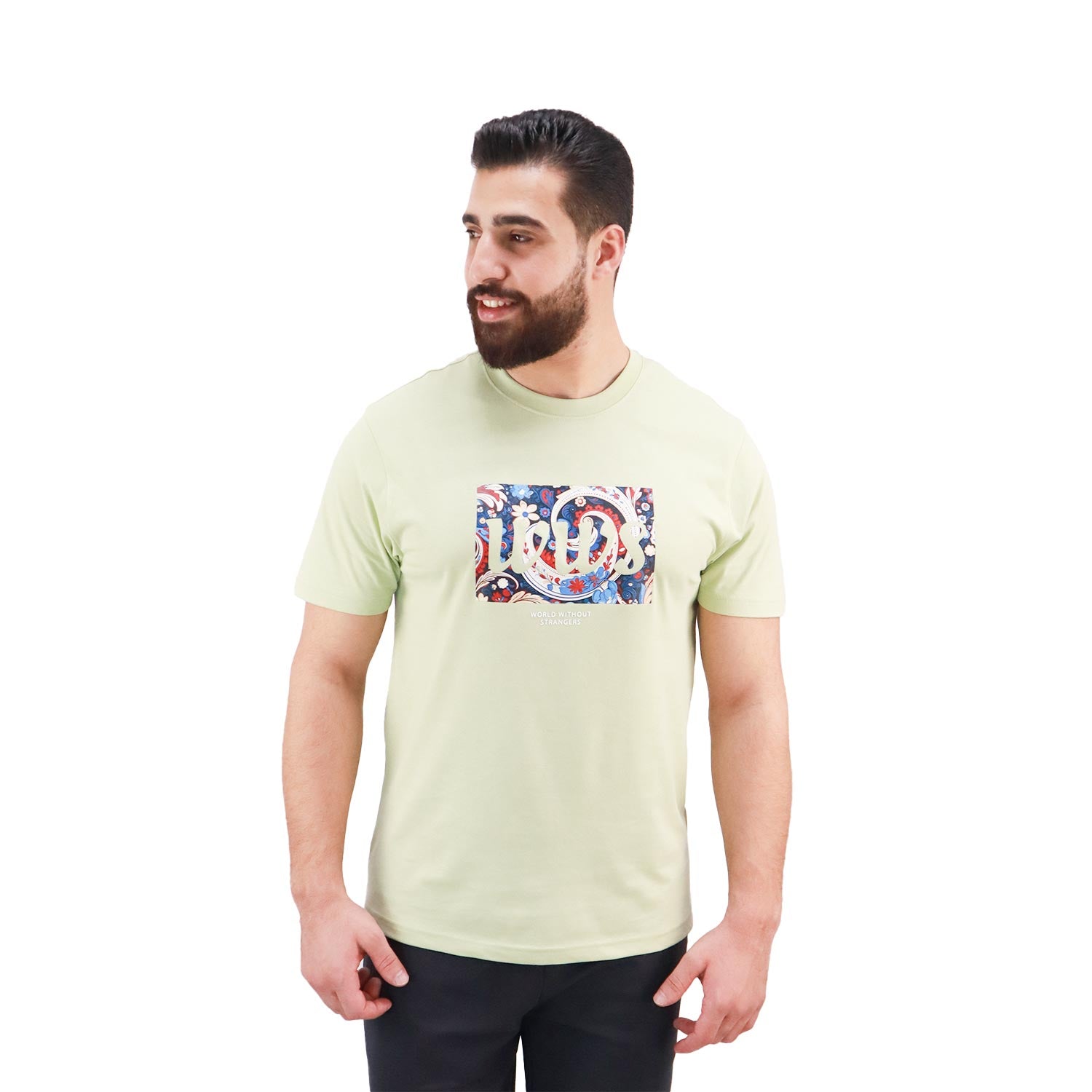 Men's Wws Theme Print Tee's